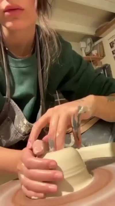 Pottery is hard