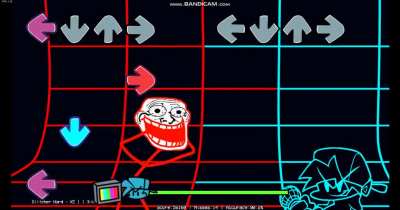 FNF Hex mod glitcher but i replaced Hex with trollge cuz why not