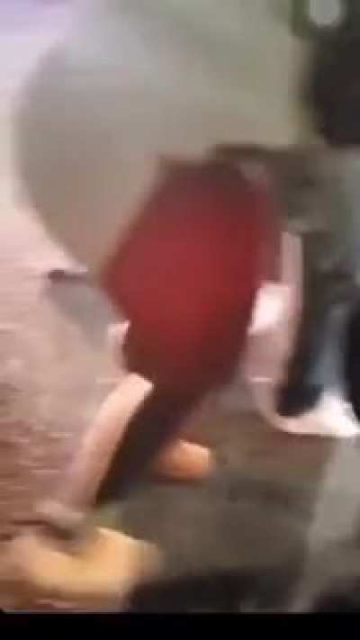 2 Dancers Go At it In Parking Lot