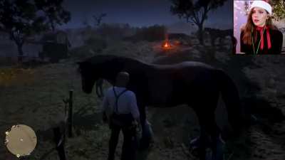 One horse is missing?