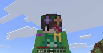 (flash warning) so I imported an old world to get some photos..