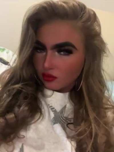 Practically drawing on a unibrow at this point 