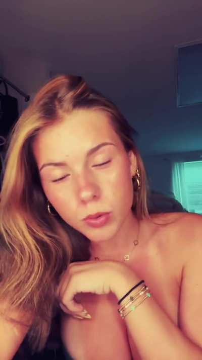 Ari likes to test her tops