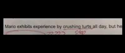 Short story about Mario
