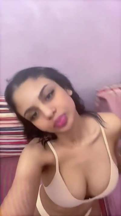 Having fun with my big boobs