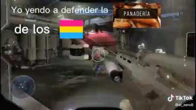We need to defend it brothers! (Es la bandera de Los pansexuales)