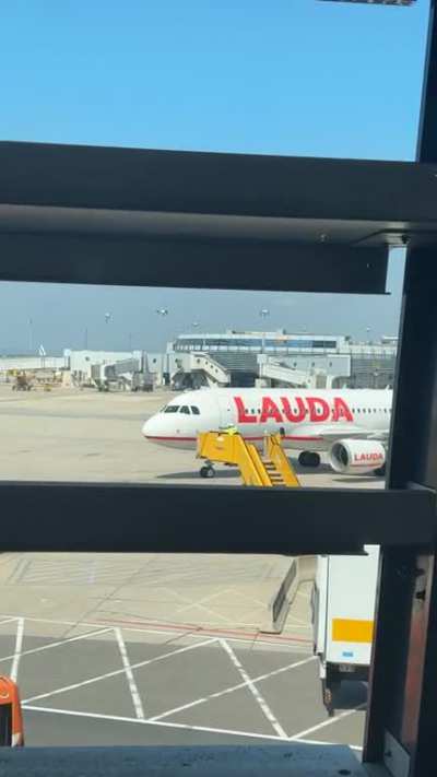 Heading to lund university with lauda air