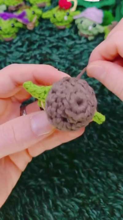 I crocheted a little goblin &lsquo;fly fisher&rsquo; named Chumb Buckley!
