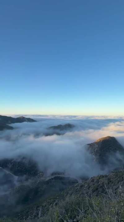 On the way up to Strawberry Peak