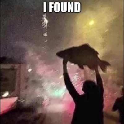 he found