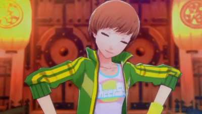 That's her way cause she's Chie~