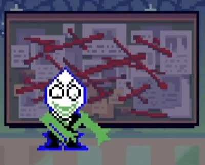Deltarune theorists trying to convince me Ralsei is secretly evil after playing chapter 4 (spoiler warning):