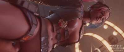 Harley Quinn riding (Xordel3d)