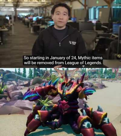 MYTHICS ARE GONE