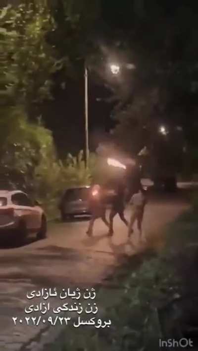 Molotov attack on the Iranian Embassy in Belgium