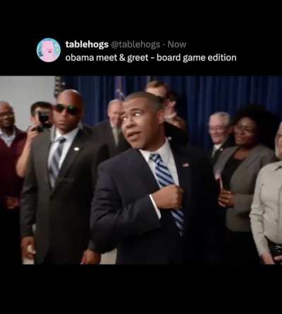 obama meet &amp;amp; greet - board game edition