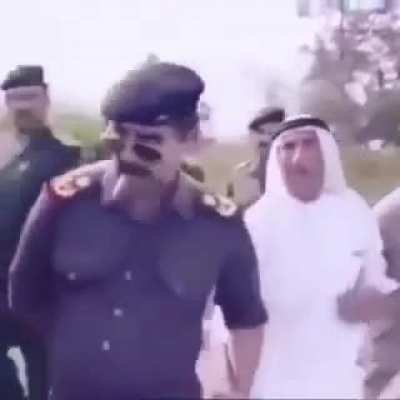 Saddam Hussein forrozeiro n&atilde;o exis......