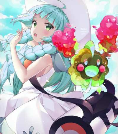 Lillie rainbow [Pokemon Sun &amp;amp; Moon, u/acrimonii]