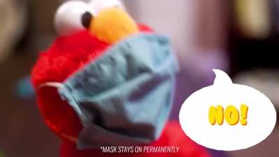 Vaccinate me Elmo