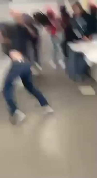 Boy dropped him