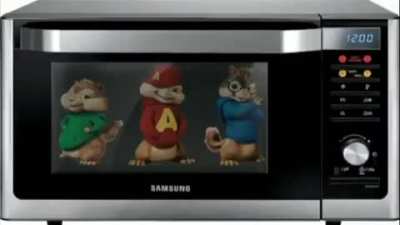 Which Chipmunk will suffer the most anguish being microwaved?