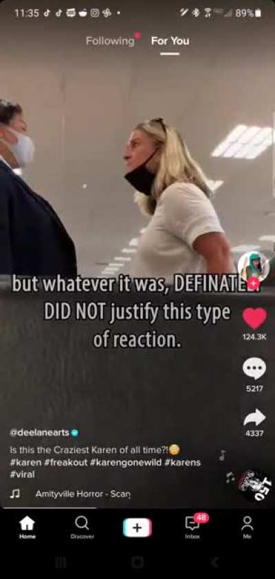 Crazy Karen alert