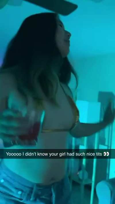 What would you do if your girlfriend was acting like this at a party ? [F]