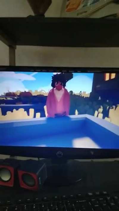 I just found this moment on a game