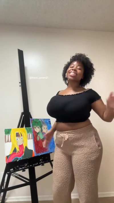 So thicc and Busty&hearts;️