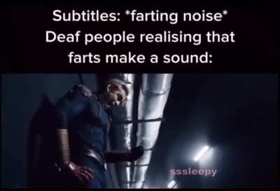 "Surprised Homelander noises "