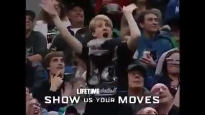 A Minnesota Supporter who was kicked from the match in 2003 returned 12 years later to finish his job