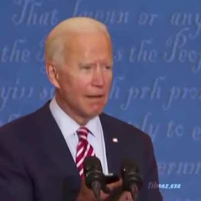 Biden has something to say [Poetry]