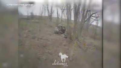 Ukraine's "Detones Group" repelled more Russian infantry attacks using drones, resulting in 18 KIA. Apr. 1, 2025