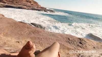 Stunned by the view, and by cumming so hard!