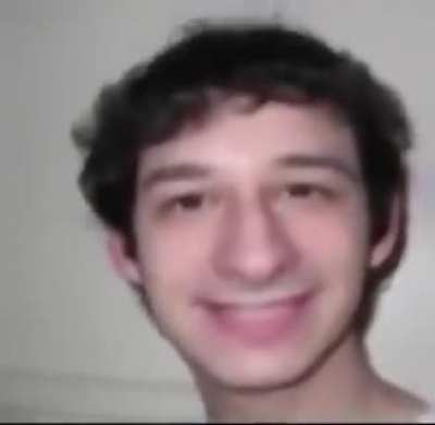 He's bopping