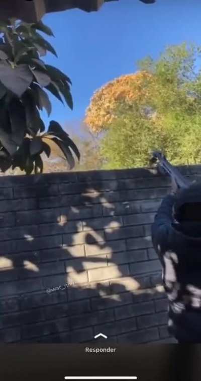 Sinaloa Cartel sicarios firing a .50 Cal Barrett M82A1 anti-materiel rifle at a plane of the Mexican Air Force near the Culiac&aacute;n Airport during the fighting that erupted today following the arrest of El Chapo&rsquo;s son Ovidio.