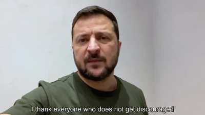 " Everyone should remember that the battle for the fate of Ukraine continues. It's not on social media, not in arguments over political matters, not in squabbling." - President Zelenskyy's address, 3rd December 2023