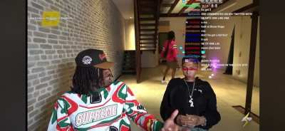 Duke Dennis coming out as being gay on livestream with Lil Yachty&rsquo;s Concrete Artist Gio! (No Pause)