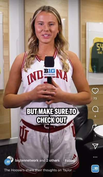Indiana Women's Basketball Loves Gunna