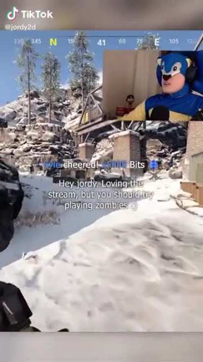 Sonic plays zombies