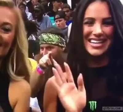 Cameraman is on point