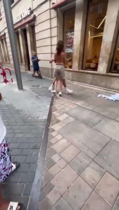 Its actually terrifying if a woman does that you in public