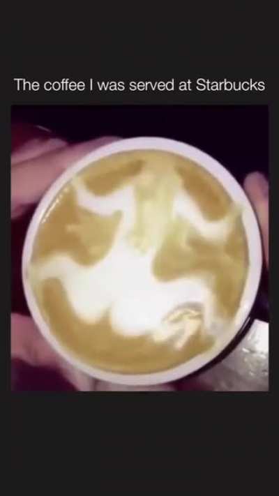 Blursed latt&eacute;