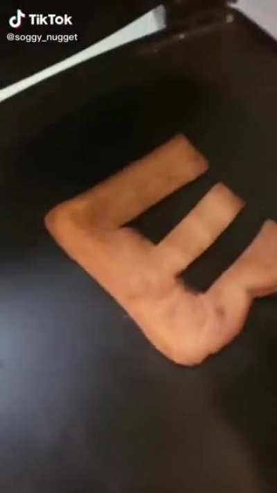 Perfectly cut slap