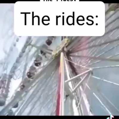 The rides at glaggleland, so fun!