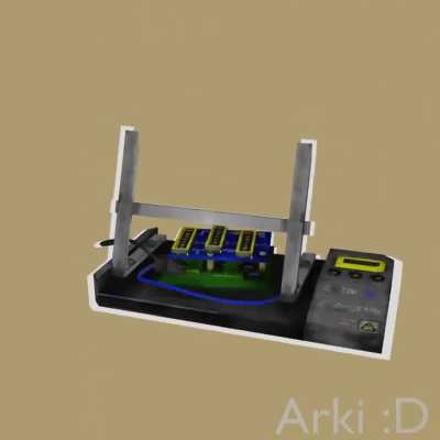 Portatil de la Junta de Andaluc&iacute;a LowPoly