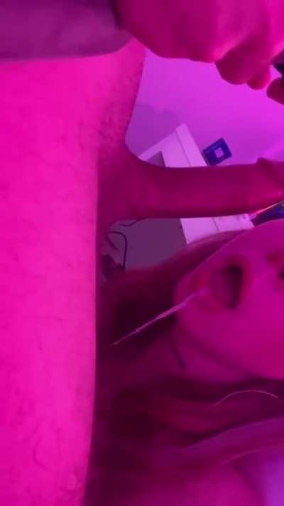 Under the desk while he games, it&rsquo;s what a good slut would do!