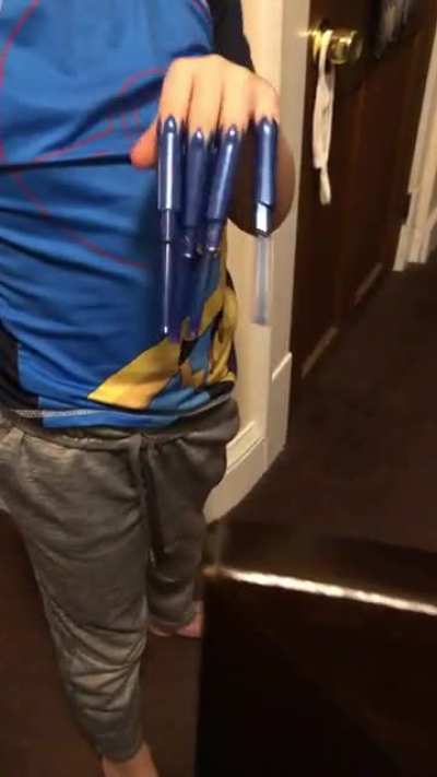 I thought my son was pooping in the bathroom&hellip;turns out he was being creative with my tampons&hellip;