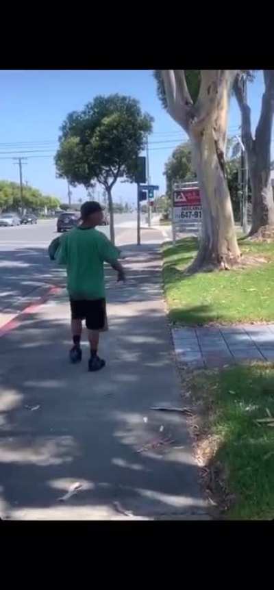 Racist bigot gets what he deserves