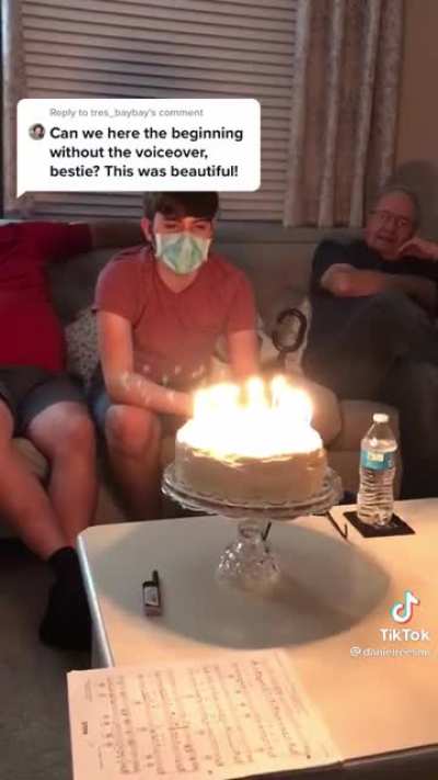 This Family's "Happy Birthday"